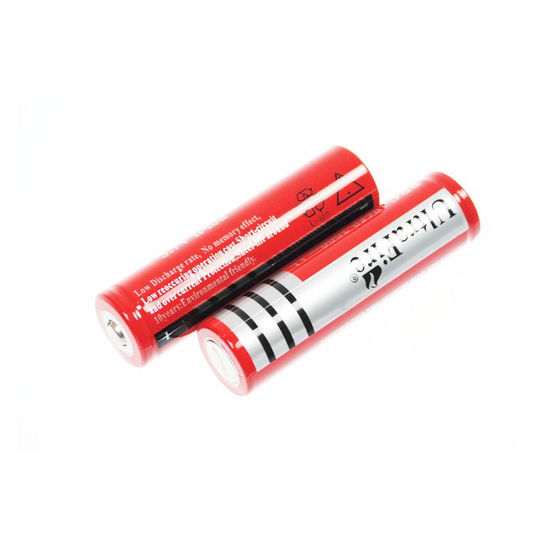 Ultrafire BRC 3000MAH 3.7V LI-ION oppladbart 18650 batteri høy kapasitet langvarig energiforsyning norsk