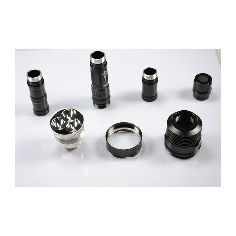 Trustfire TR-3T6 LED lommelykt 3800 lumen perfekt for camping og hiking med 5 moduser aluminium robust konstruksjon