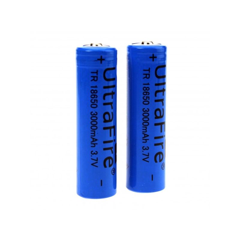 Ultrafire TR 18650 Li-ion 3000mAh batteri perfekt for lommelykt e-sigarett hurtiglading og langvarig energi