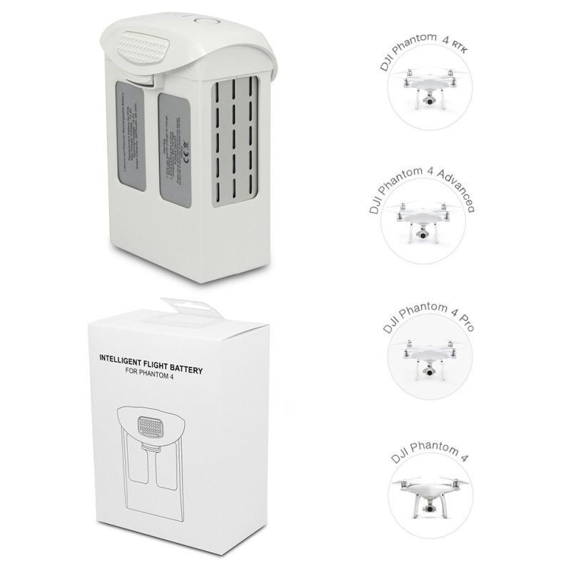Oppgrader din DJI Phantom 4 med pålitelig 15.2V 5870mAh FPV quadcopter batteri for lang flyvarighet og optimalisert strømforsyning