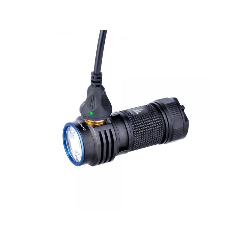 TrustFire MC1 Baton XP-L Hei kompakt 1000 lumens LED lommelykt med magnetisk lading for hverdagsbruk