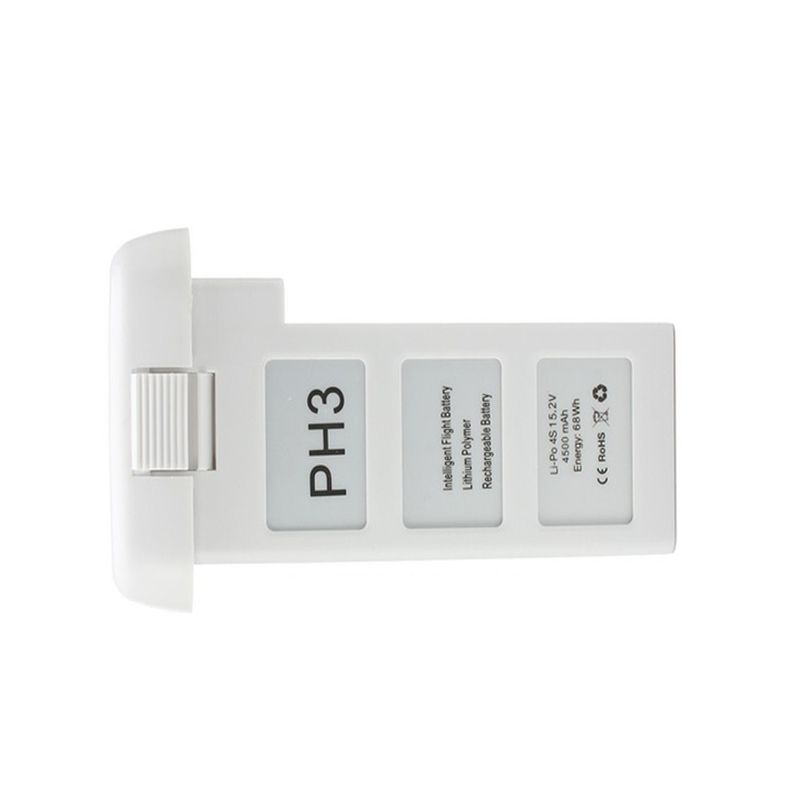DJI Phantom 3 4500mAh 15.2V 4S LiPo dronebatteri lang flytid intelligent flyging for luftfotografi dronepilot