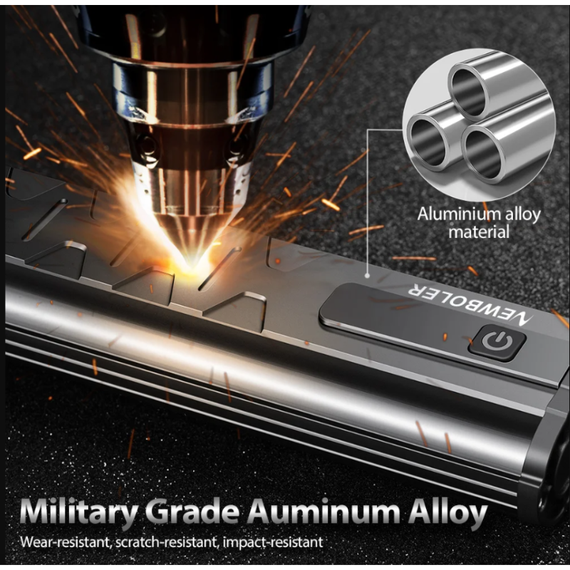 NITEBEAM sykkellampe 10000 lumen sykkellys foran USB-lading vanntett ideell for MTB og landeveissykling