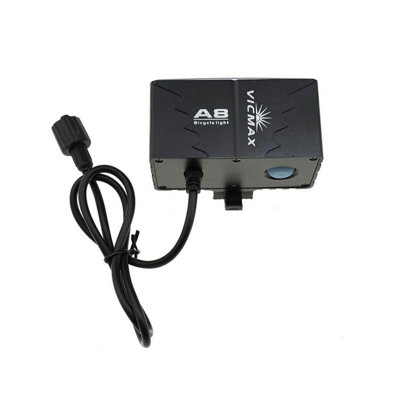 Vicmax 8L2 sykkellys 10000 lumen IP65 vanntett sykkel frontlys med justerbart hodebånd og tre lysmoduser