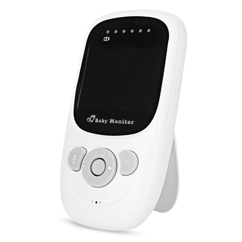 SP880 trådløs video Baby Monitor 2,4 tommers LCD toveis lyd infrarødt nattsyn for babyovervåking 2,4 GHz