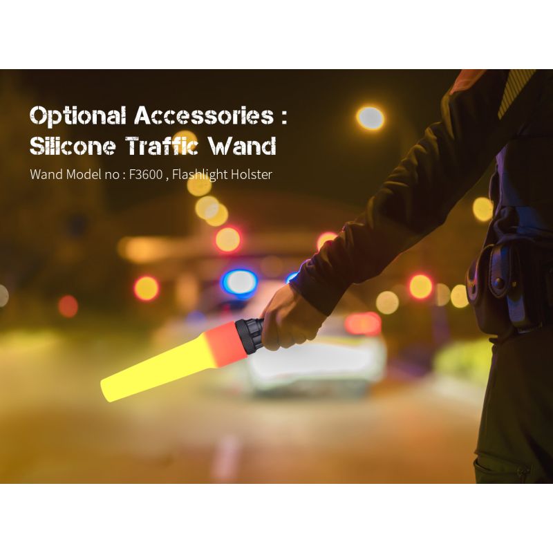 JETBEAM M37 PRO Taktisk Lommelykt m/3700lm høy ytelse, IPX8, 21700 batteri, 48t drift!