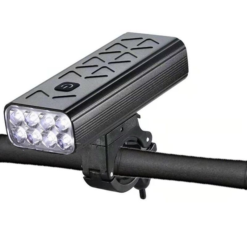NiteBeam BR08 sykkellys 10000 lumen usb oppladbar sykkelutstyr for urban sykling og fjellstier