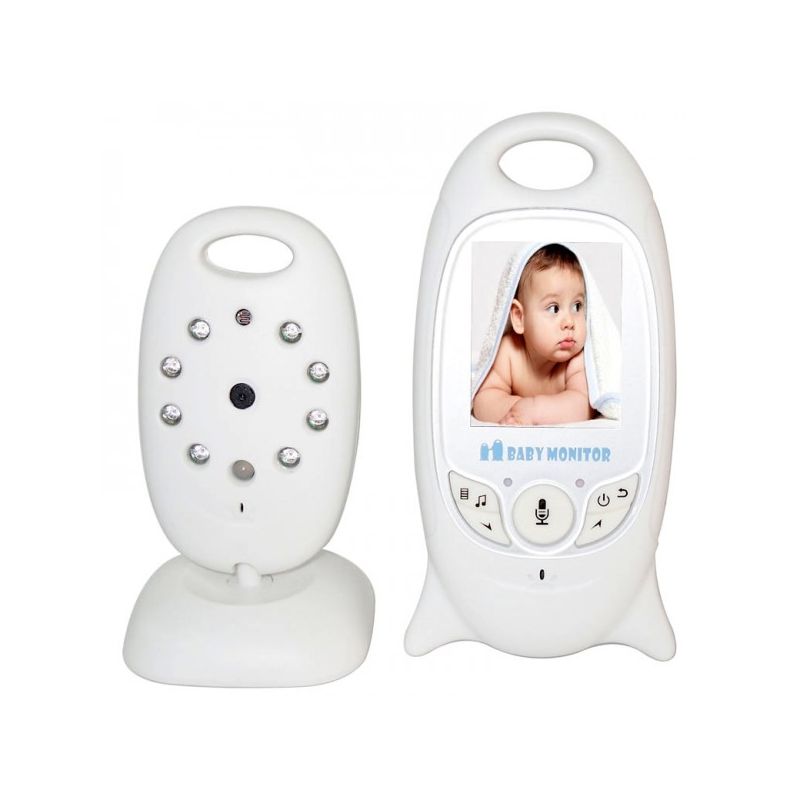 VB601 trådløs video baby monitor med toveis samtale nattsyn IR LED og temperaturovervåking for baby komfort