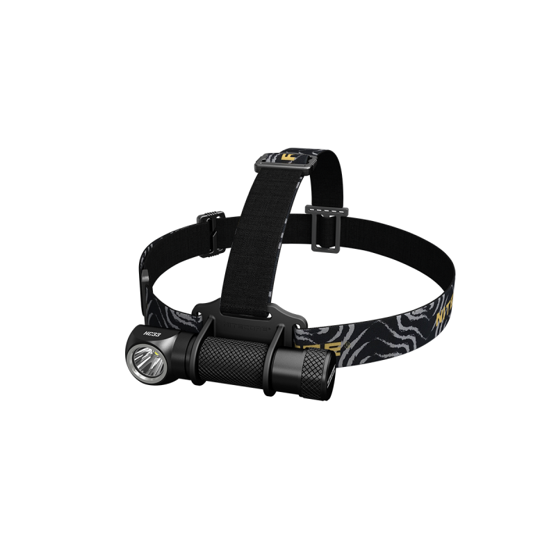 Nitecore HC33 XHP35 LED-hodelykt 1800 lumen justerbar vinkel for campingutstyr og profesjonell utendørsbruk
