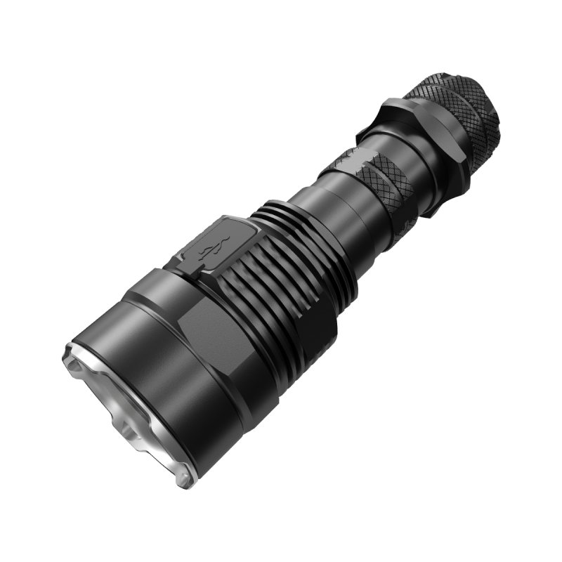 NITECORE TM9K TAC super lyssterk lommelykt 9800 lumen USB-C oppladbar robust design flere lysstyrkemoduser