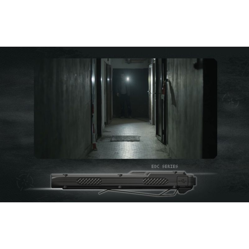 NITECORE EDC27 Oppladbar LED Lommelykt 3000 Lumen Perfekt for Uteaktiviteter og Nødsituasjoner