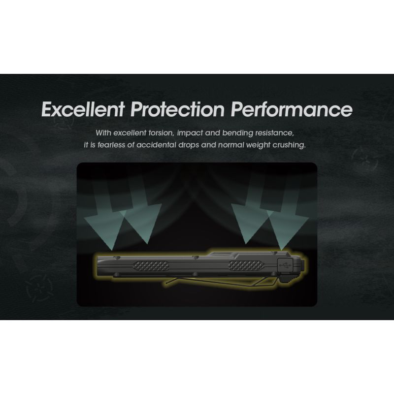 NITECORE EDC27 Oppladbar LED Lommelykt 3000 Lumen Perfekt for Uteaktiviteter og Nødsituasjoner