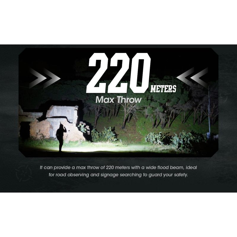 NITECORE EDC27 Oppladbar LED Lommelykt 3000 Lumen Perfekt for Uteaktiviteter og Nødsituasjoner