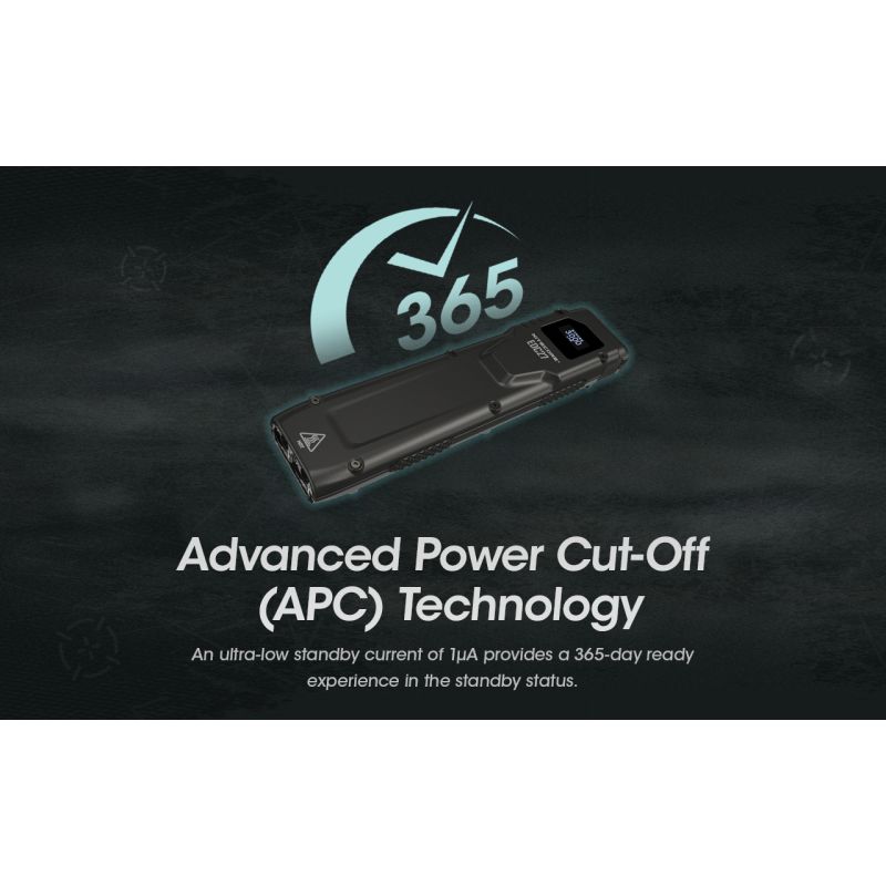 NITECORE EDC27 Oppladbar LED Lommelykt 3000 Lumen Perfekt for Uteaktiviteter og Nødsituasjoner