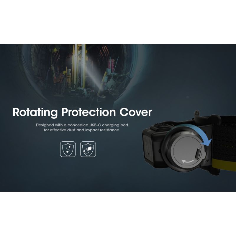 Nitecore NU50 LED-hodelykt 1400 lumen oppladbar lett utendørsbelysning for turogfriluftsliv og nødbelysning