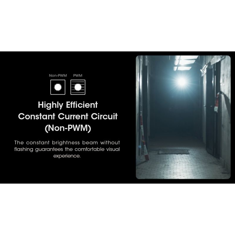 Nitecore MH12 Pro LED-lommelykt 3300 lumen USB-C oppladbar for utendørseventyr natturer og nødsituasjoner