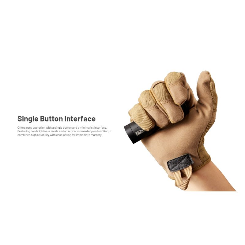 Nitecore MT1C Pro EDC lommelykt 1000 lumen kompakt design for friluftsliv langdistanse synlighet holdbar ytelse