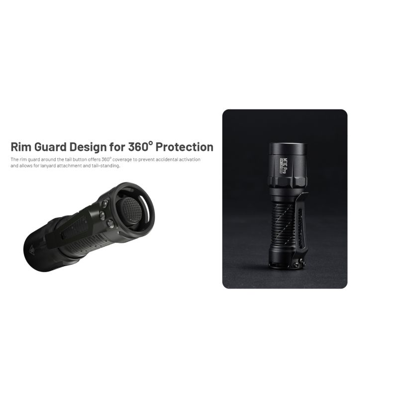 Nitecore MT1C Pro EDC lommelykt 1000 lumen kompakt design for friluftsliv langdistanse synlighet holdbar ytelse