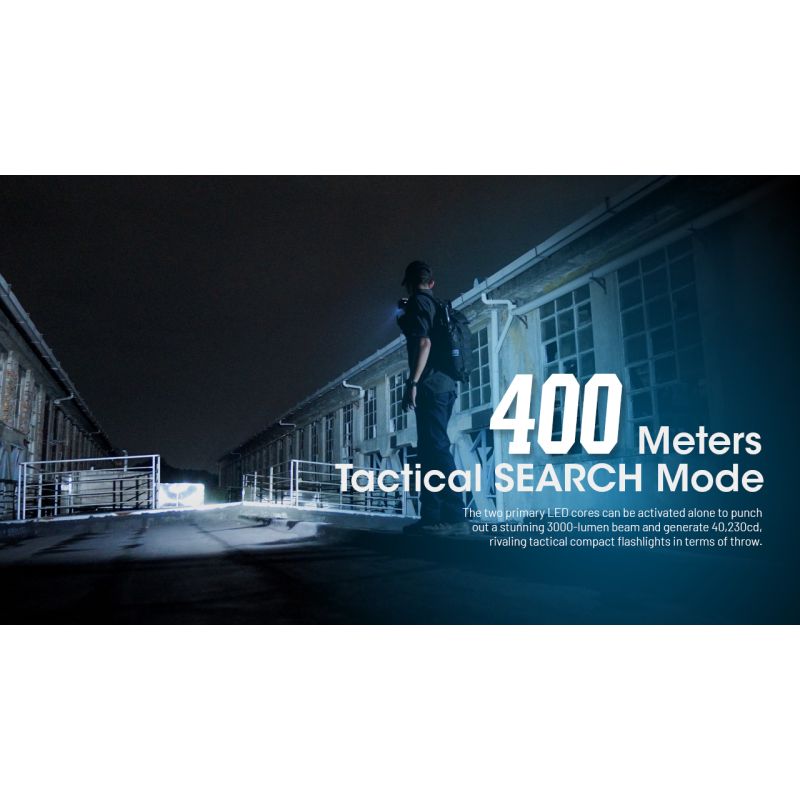 NITECORE EDC29 6500 lumen USB-C oppladbar lommelykt med lang rekkevidde og justerbare lysstyrkenivåer