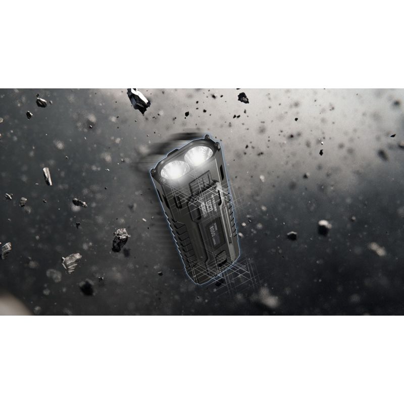 NITECORE EDC37 8000LM USB-C Lommelykt | Kompakt, Kraftig EDC til Utendørs Eventyr