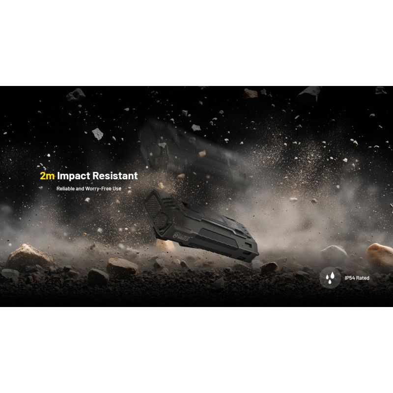 NITECORE EDC37 8000LM USB-C Lommelykt | Kompakt, Kraftig EDC til Utendørs Eventyr