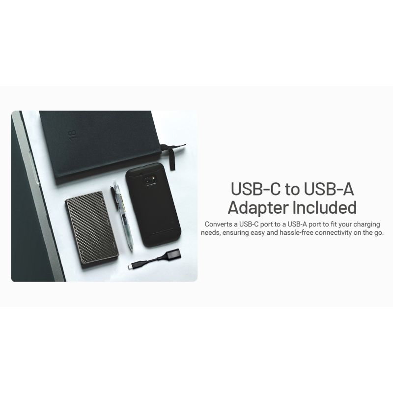 Oppdag Nitecore NB20000 gen3 lettvekt 20000mAh powerbank med dual USB-C QC-støtte perfekt bærbar lader