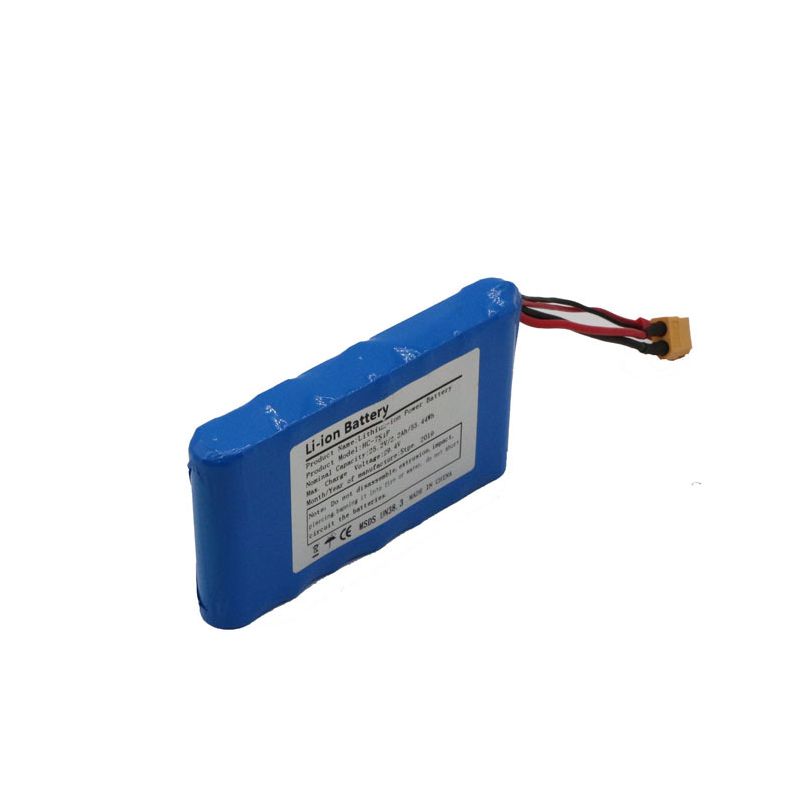 25.2V batteripakke 5C strømbatteri kompakt design for firehjuls skateboard energiløsning for fiskeplate