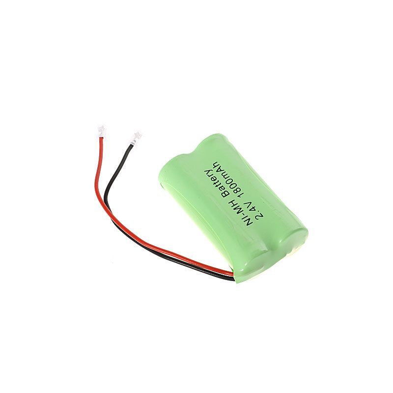 2,4V AA oppladbart batteri 1800mAh Ni-MH miljøvennlig batteri for langvarig bruk i elektronikk og leker