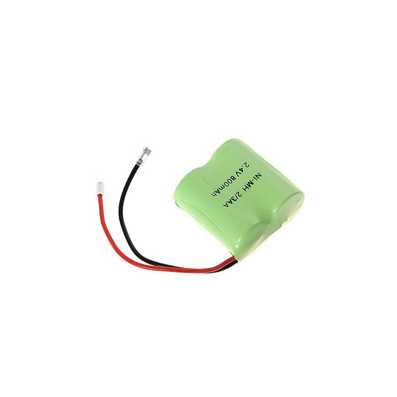 Oppladbart 2,4V 2/3 AA 800mAh Ni-MH batteri høy kapasitet for elektroniske enheter grønn energi gratis frakt