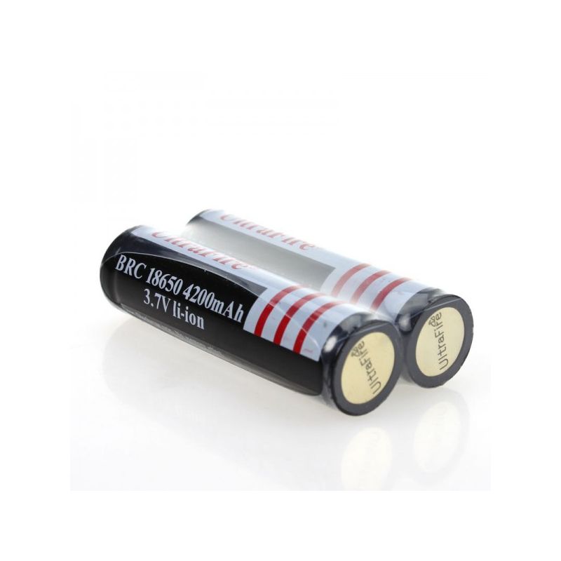 UltraFire BRC 4200mAh 3.7V 18650 Li-ion batteri miljøvennlig energiløsning til lommelykt og elektronikk