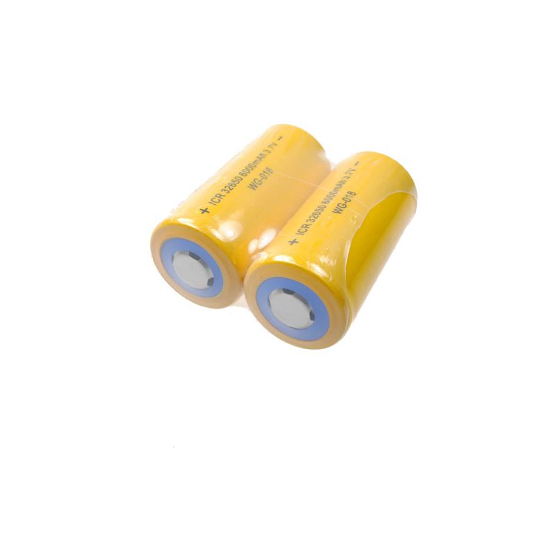 LOCARGER ICR 32650 Batteri 6000mAh 3.7V Li-ion høy kapasitet oppladbart for langvarig ytelse i elektroniske enheter