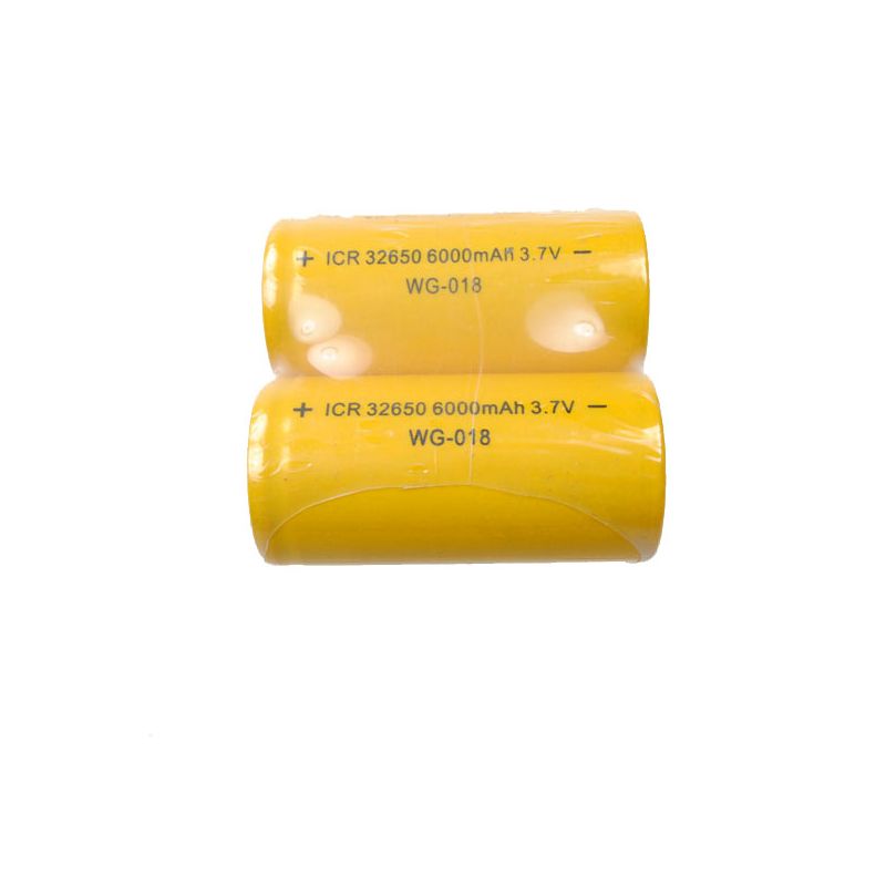 LOCARGER ICR 32650 Batteri 6000mAh 3.7V Li-ion høy kapasitet oppladbart for langvarig ytelse i elektroniske enheter