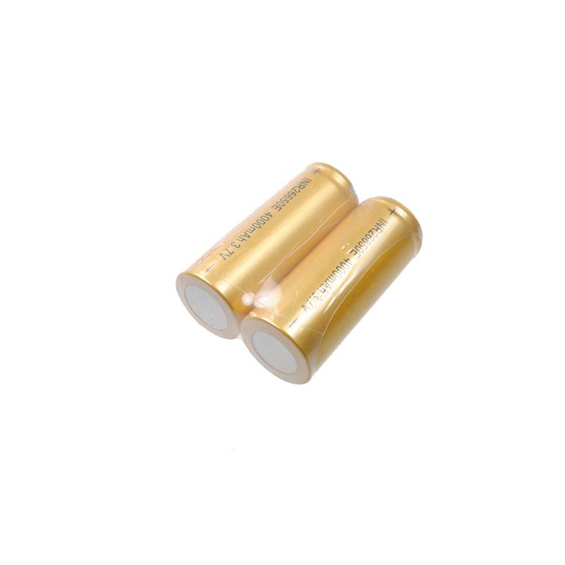 Høy kapasitet 26650 Li-ion oppladbart batteri 4000mAh med sikkerhetsfunksjoner og pålitelig ytelse 3.7V UltraFire