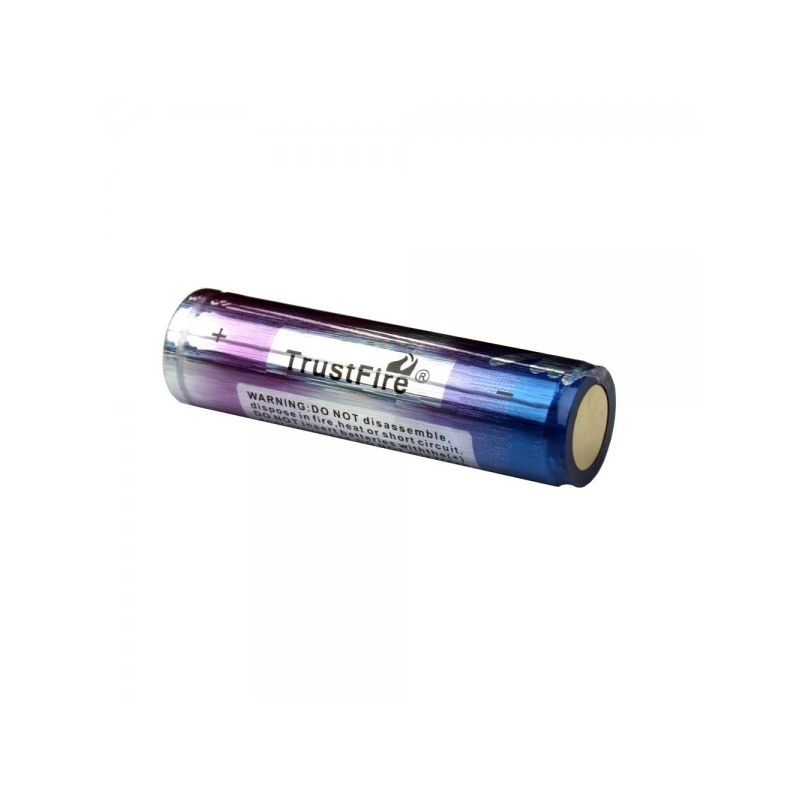 TrustFire 3.7V 18650 2000mAh Li-ion oppladbart batteri PCB-beskyttet høy kapasitet effektivitet for enheter