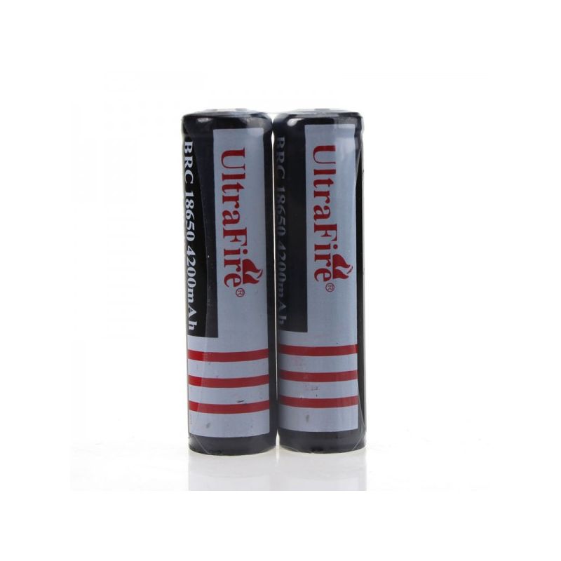 UltraFire BRC 4200mAh 3.7V 18650 Li-ion batteri miljøvennlig energiløsning til lommelykt og elektronikk