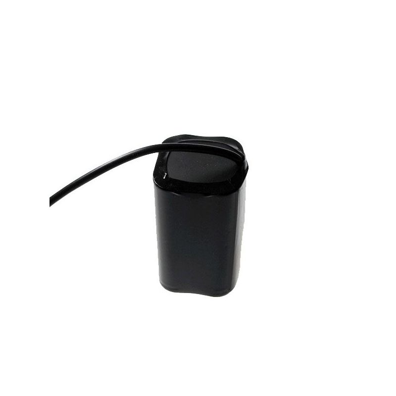 Høy kapasitet 8,4V sykkellysbatteri 5521 DC-grensesnitt oppladbart 4*18650 holdbar batteripakke
