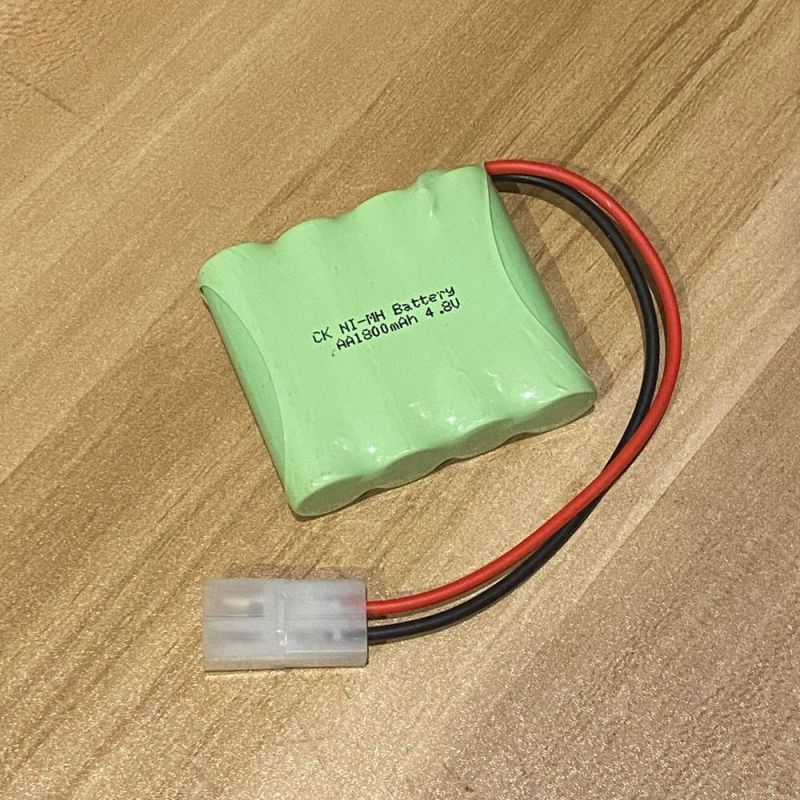 Opplev 4,8V AA Ni-MH 1800mAh oppladbart batteri høy kapasitet for miljøbevisste forbrukere leker og fjernkontroller