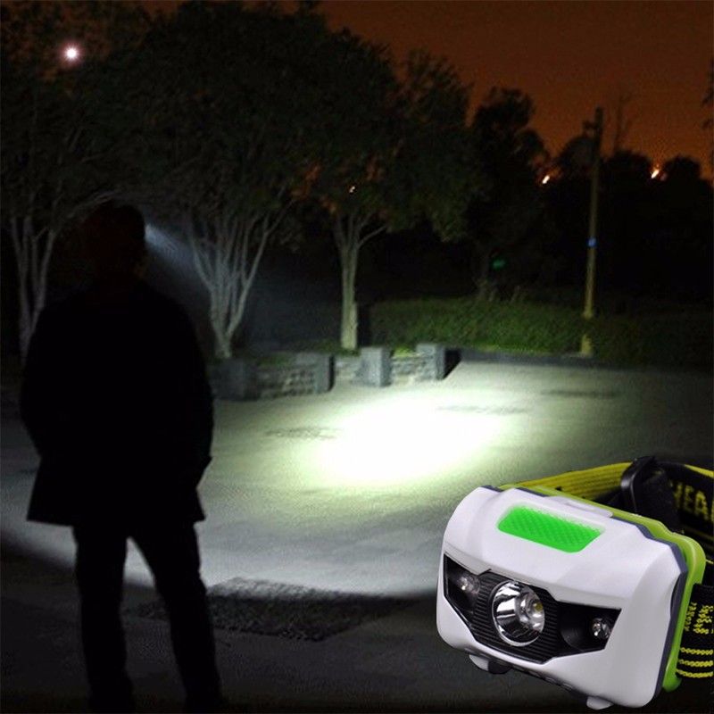 Nye 4 moduser LED hodelykt ergonomisk design for friluftseventyr allsidig LED hodelykt med justerbare stropper