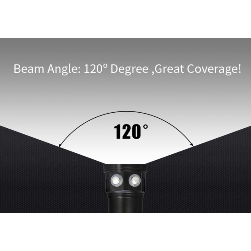 Oppdag UV dykkerlommelykt QH14 QH27 med 20000 lumen for undervannseventyr nattdykk korallrev og marint liv