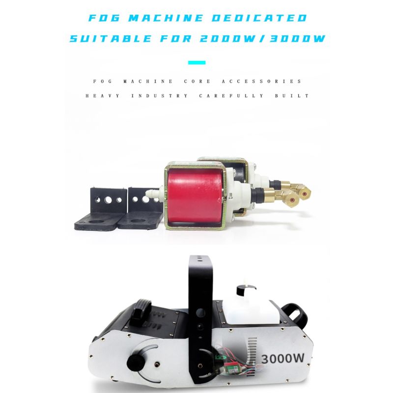Oljepumpe Kraftpumpe 55DCB elektromagnetisk pumpe for røykmaskiner justerbar tåkedensitet visuelle effekter