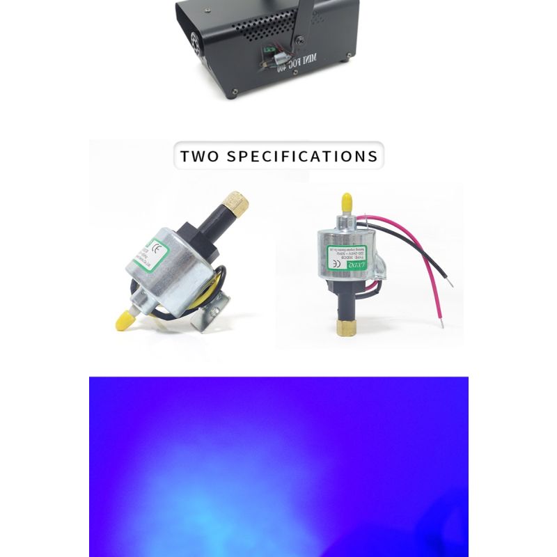 Oljepumpe Kraftpumpe 55DCB elektromagnetisk pumpe for røykmaskiner justerbar tåkedensitet visuelle effekter