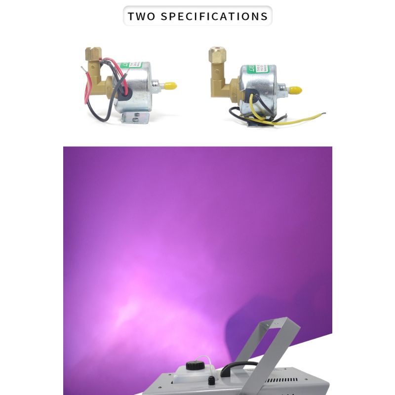 Oljepumpe Kraftpumpe 55DCB elektromagnetisk pumpe for røykmaskiner justerbar tåkedensitet visuelle effekter