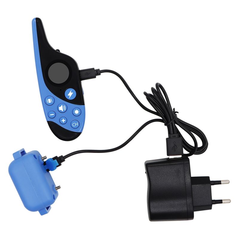 Vanntett hundetreningshalsbånd fjernkontroll 500m oppladbart LCD skjerm justerbart for effektiv lydighetstrening