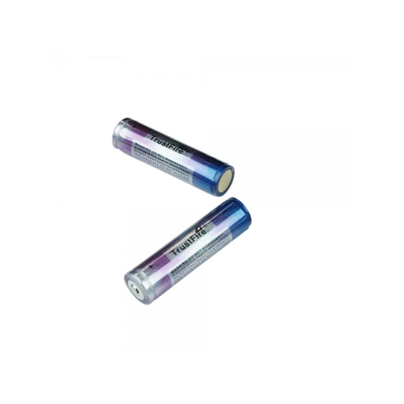 TrustFire 3.7V 18650 2000mAh Li-ion oppladbart batteri PCB-beskyttet høy kapasitet effektivitet for enheter