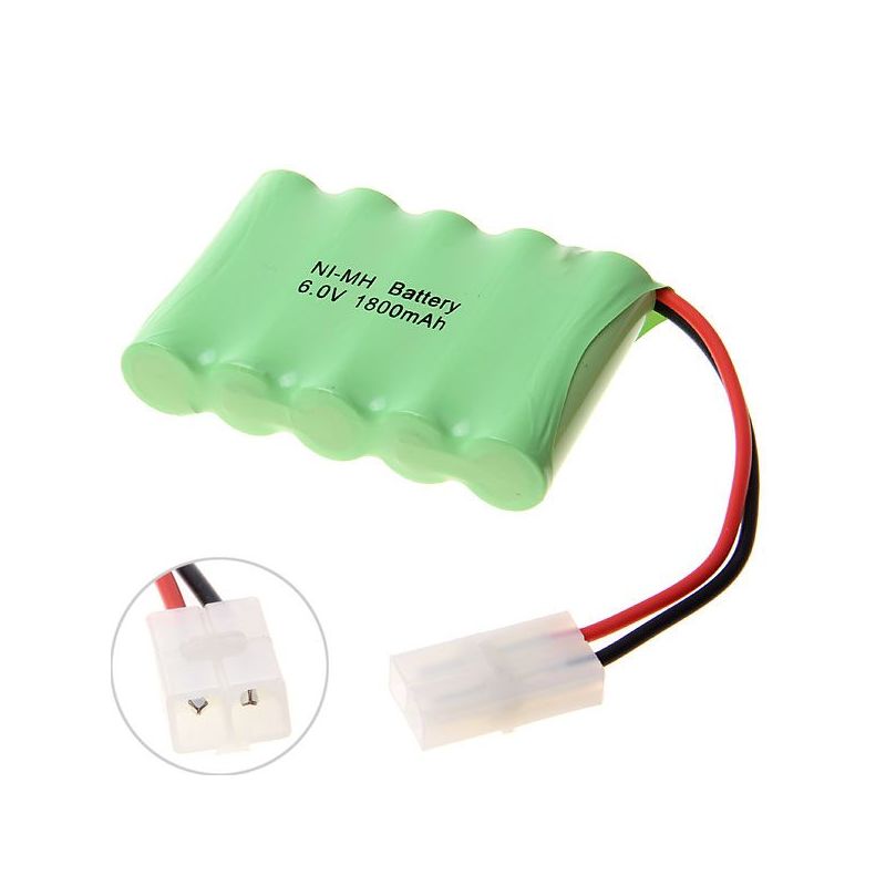 6V AA 1800mAh Ni-MH batteri miljøvennlig batteripakke med høy kapasitet og stabil ytelse for elektronikk