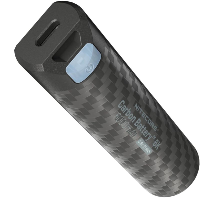 Nitecore 6K Karbonbatteri: Lett USB-C 6000mAh Powerbank - Vanntett for Eventyr!