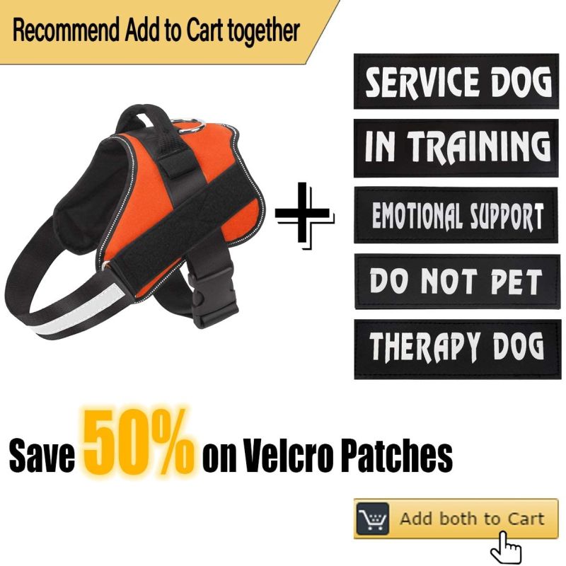 Justerbar reflekterende ikke-trekk hundesele for medium raser med håndtak perfekt for utendørs eventyr nå