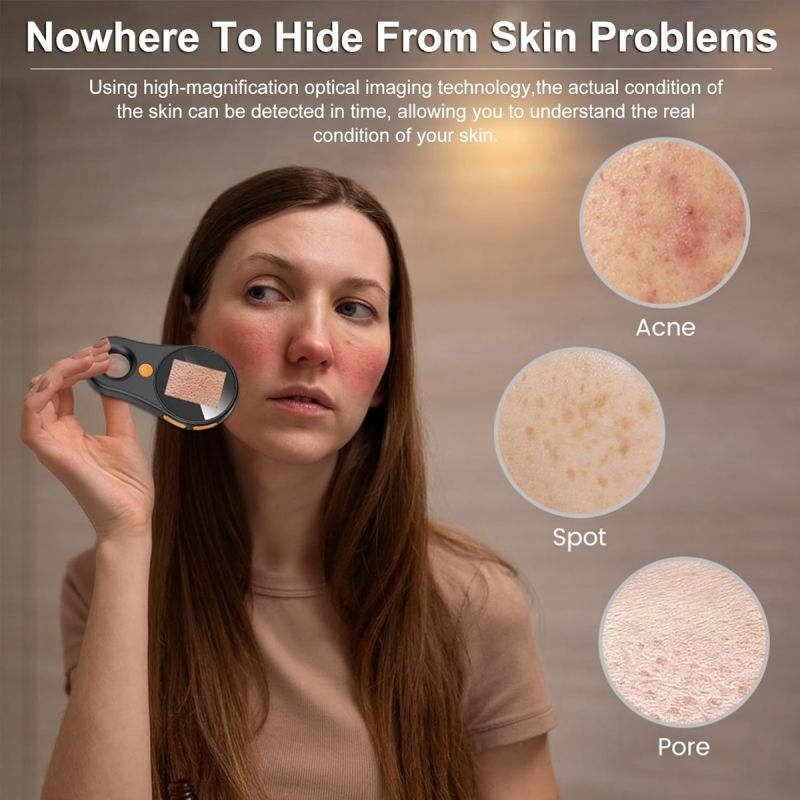 Digitalt Mikroskop 500x Forstørrelse | 2MP Kamera Hudanalysator Elektronikkreparasjon Videokamera