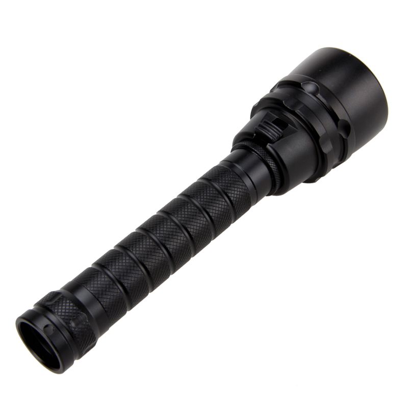 UltraFire Ny 100m vanntett L2 LED lommelykt 8000 lumen dykkerlykt i anodisert aluminiumslegering med 100000 timer holdbarhet