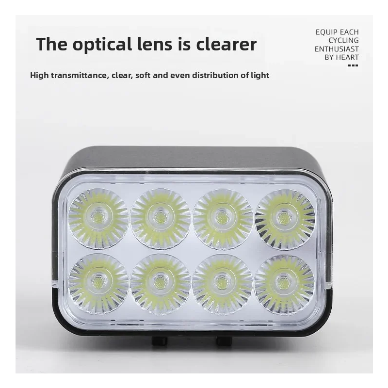 W450 sykkellykt: Trådløs, fjernstyrt og hevbar frontlykt med 1800 lumen. Perfekt for stisykling!